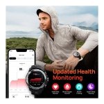 Mibro GS Explorer Preto - Smartwatch com GPS e NFC