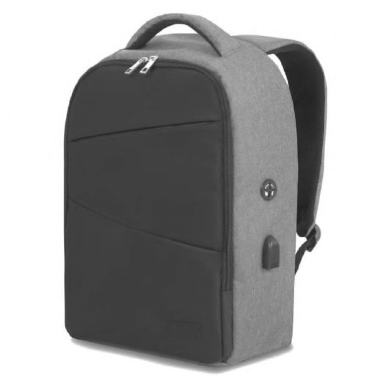 Mochila Antifurto Subblim Secure V2 AP Preto/Cinza Mochila Antifurto para Laptops de até 15,6"