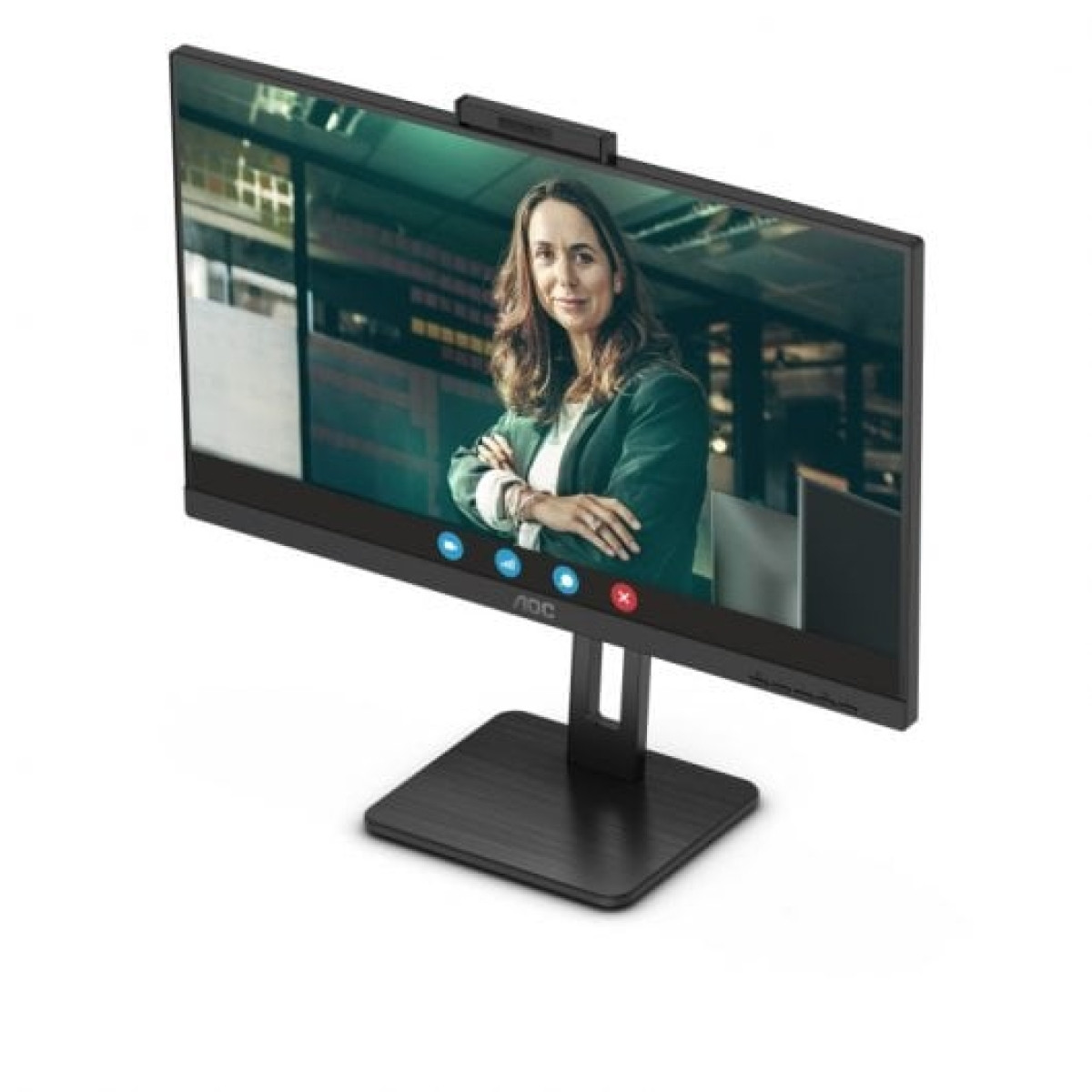 Monitor AOC 24P3CW 23.8" LED IPS FullHD 75Hz USB-C Webcam