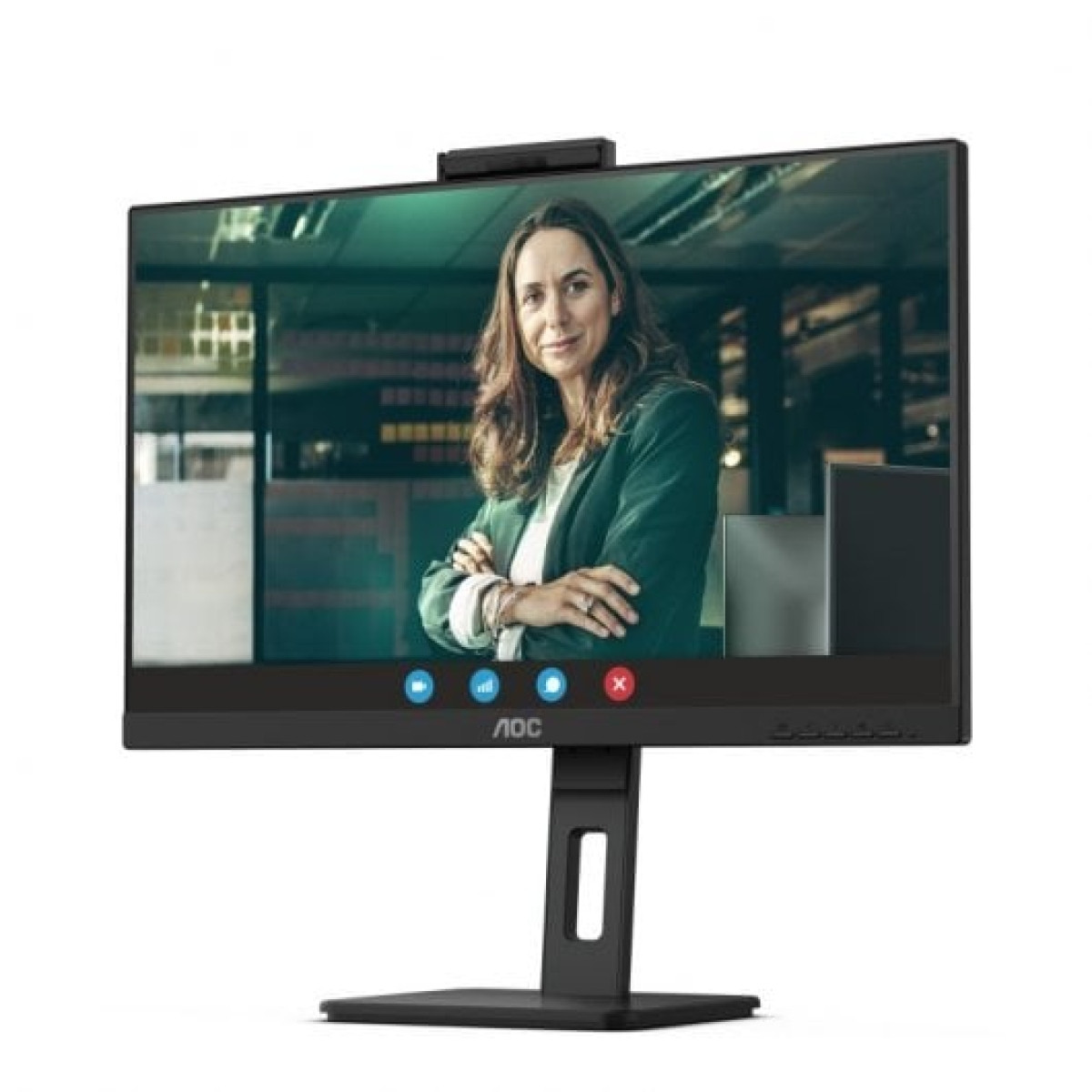 Monitor AOC 24P3CW 23.8" LED IPS FullHD 75Hz USB-C Webcam