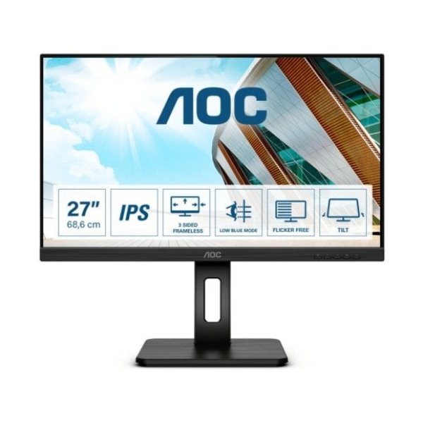 Monitor AOC 27P2Q 27" LED IPS FullHD FreeSync