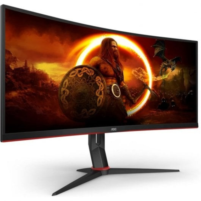 Monitor AOC CU34G2X/BK 34" LED Wide QuadHD 144Hz FreeSync Curvo