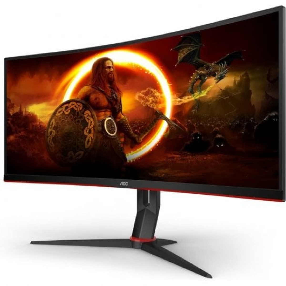Monitor AOC CU34G2X/BK 34" LED Wide QuadHD 144Hz FreeSync Curvo