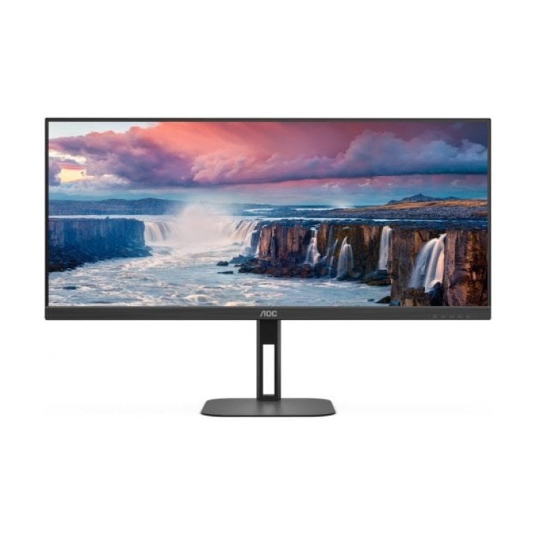 Monitor AOC V5 U34V5C/BK 34" LCD UltraWide QHD 100Hz FreeSync USB-C