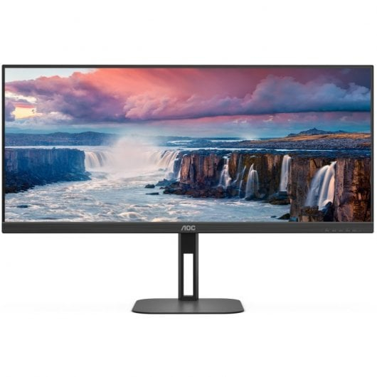 Monitor AOC V5 U34V5C/BK 34" LCD UltraWide QHD 100Hz FreeSync USB-C