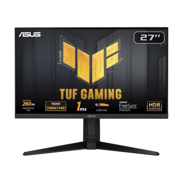Monitor ASUS TUF VG27AQML1A 27" LED IPS WQHD 260Hz Compatível com G-SYNC