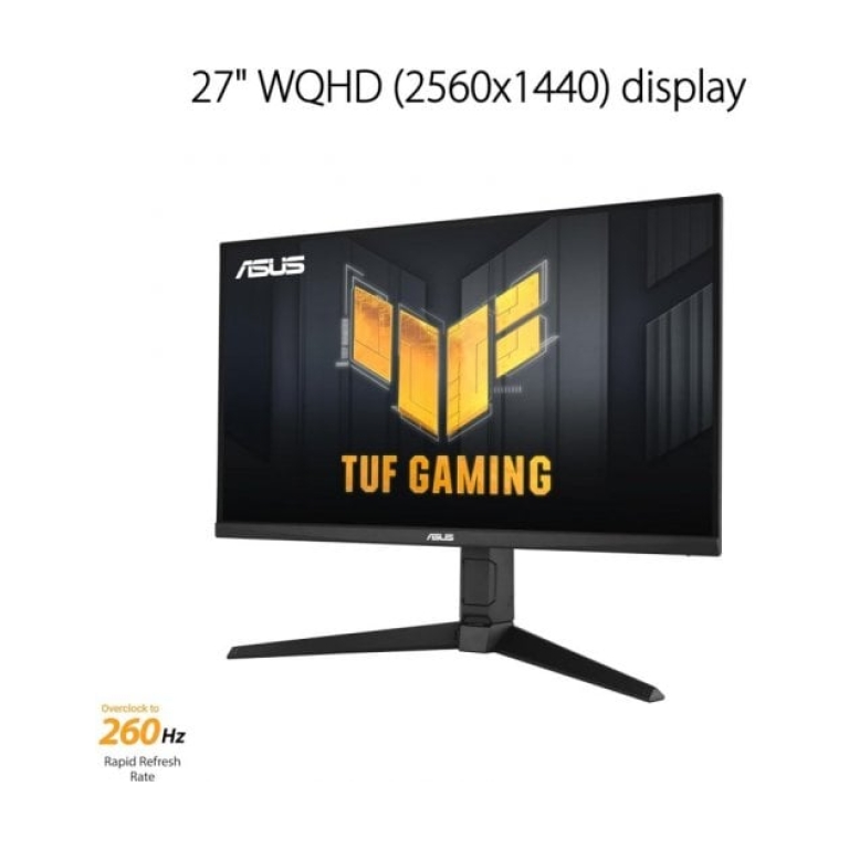 Monitor ASUS TUF VG27AQML1A 27" LED IPS WQHD 260Hz Compatível com G-SYNC