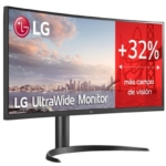Monitor LG 34WQ75C-B 34" LED IPS UWQHD Curvo USB-C/RJ-45