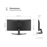 Monitor LG UltraWide 26WQ500-B 25.7" LED IPS UWFHD 75Hz FreeSync