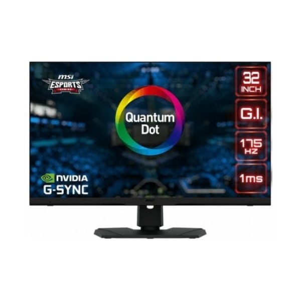 Monitor MSI Optix MPG321QRF-QD 32" LED Rapid IPS WQHD 175Hz G-Sync Compatible