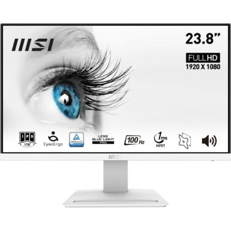 Monitor MSI PRO MP243XW 23.8" LED IPS FullHD 100Hz