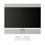 Monitor Nilox NXM24REGWEB01W 23.8" LED IPS FullHD 75Hz com Altifalantes, Altura Ajustável e Webcam