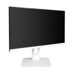 Monitor Nilox NXM24REGWEB01W 23.8" LED IPS FullHD 75Hz com Altifalantes, Altura Ajustável e Webcam