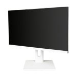 Monitor Nilox NXM24REGWEB01W 23.8" LED IPS FullHD 75Hz com Altifalantes, Altura Ajustável e Webcam