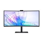 Monitor Samsung ViewFinity S65VC 34" LCD UltraWide WQHD 100Hz FreeSync Webcam USB-C Curvo