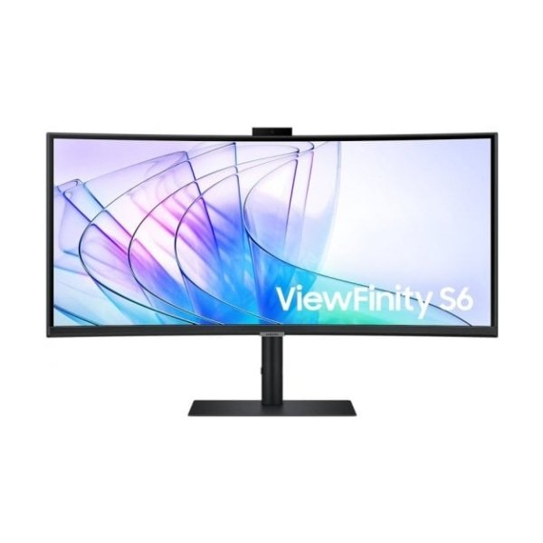 Monitor Samsung ViewFinity S65VC 34" LCD UltraWide WQHD 100Hz FreeSync Webcam USB-C Curvo