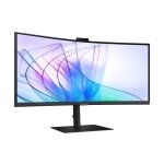 Monitor Samsung ViewFinity S65VC 34" LCD UltraWide WQHD 100Hz FreeSync Webcam USB-C Curvo