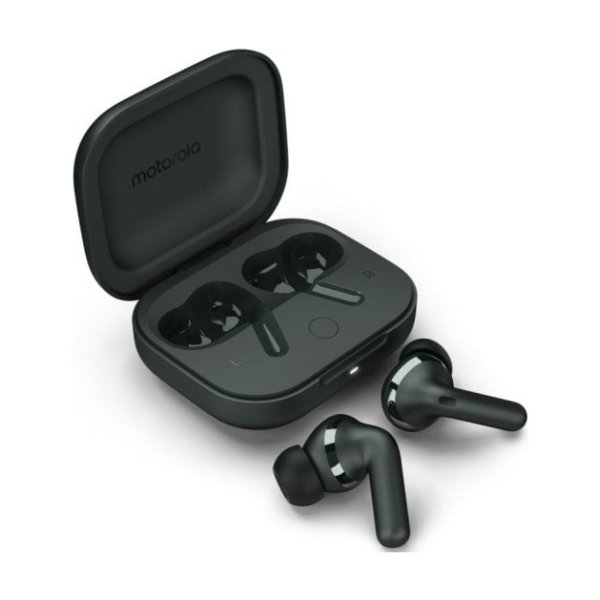 Motorola Buds Plus Sound by Bose Auriculares Sem Fios com Autonomia até 30h Pretos