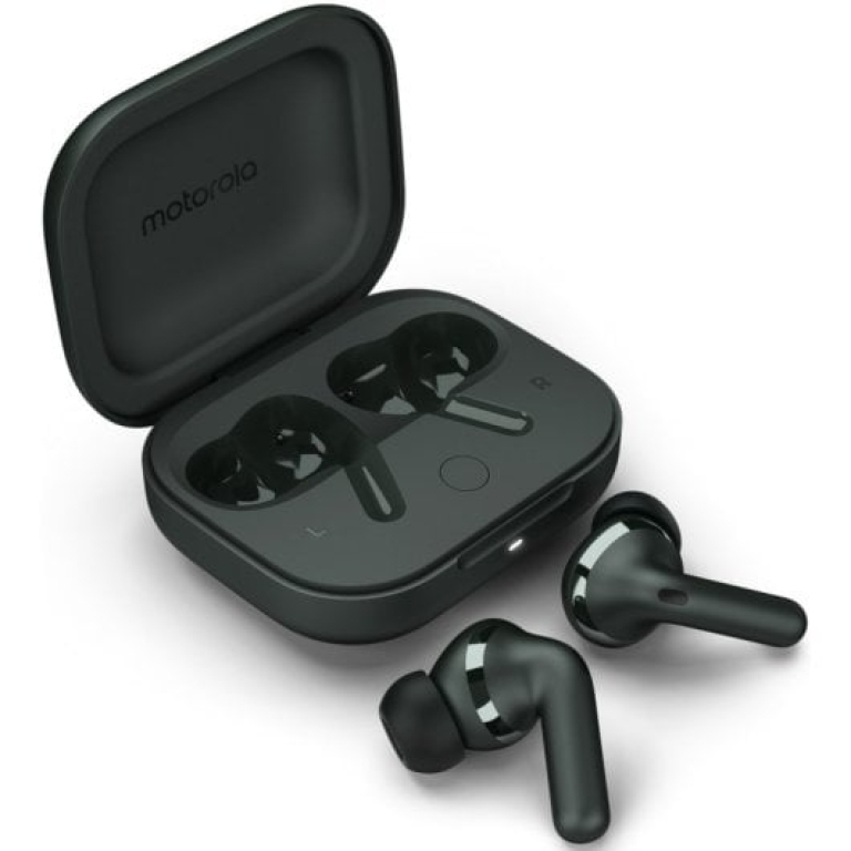 Motorola Buds Plus Sound by Bose Auriculares Sem Fios com Autonomia até 30h Pretos