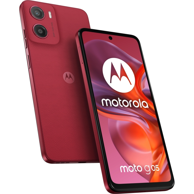 Motorola MOTO G05 4+128GB DS 4G PLUM RED OEM PB6L0009ES
