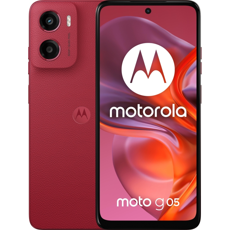Motorola MOTO G05 4+128GB DS 4G PLUM RED OEM PB6L0009ES