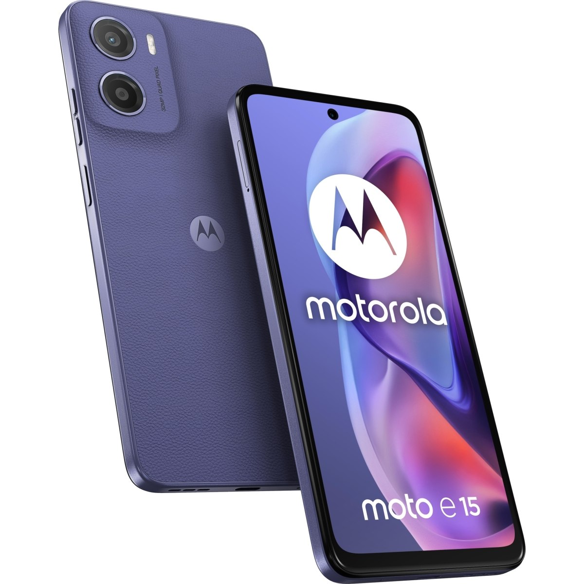 Motorola Smartfon Moto E15 2/64GB Fresh Lavender