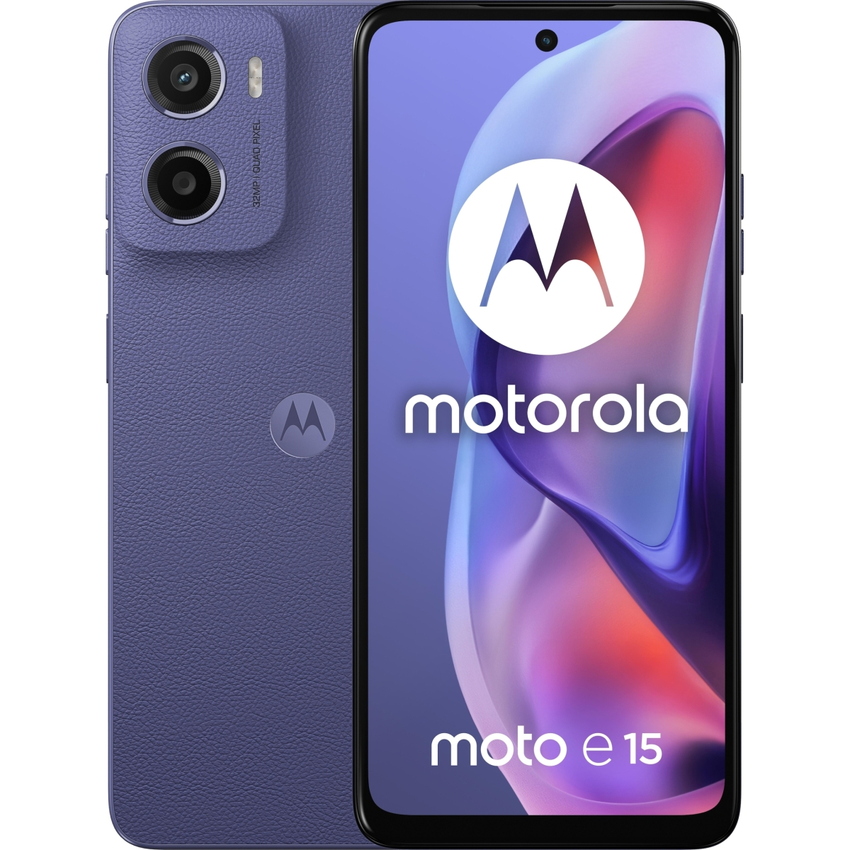 Motorola Smartfon Moto E15 2/64GB Fresh Lavender