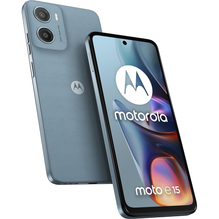 Motorola Smartfon Moto E15 2/64GB Misty Blue