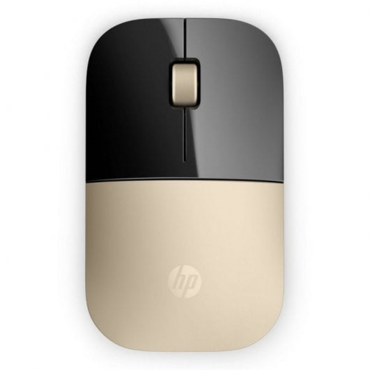 Mouse sem fio HP Z3700 1.200 DPI dourado