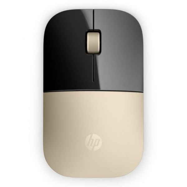 Mouse sem fio HP Z3700 1.200 DPI dourado