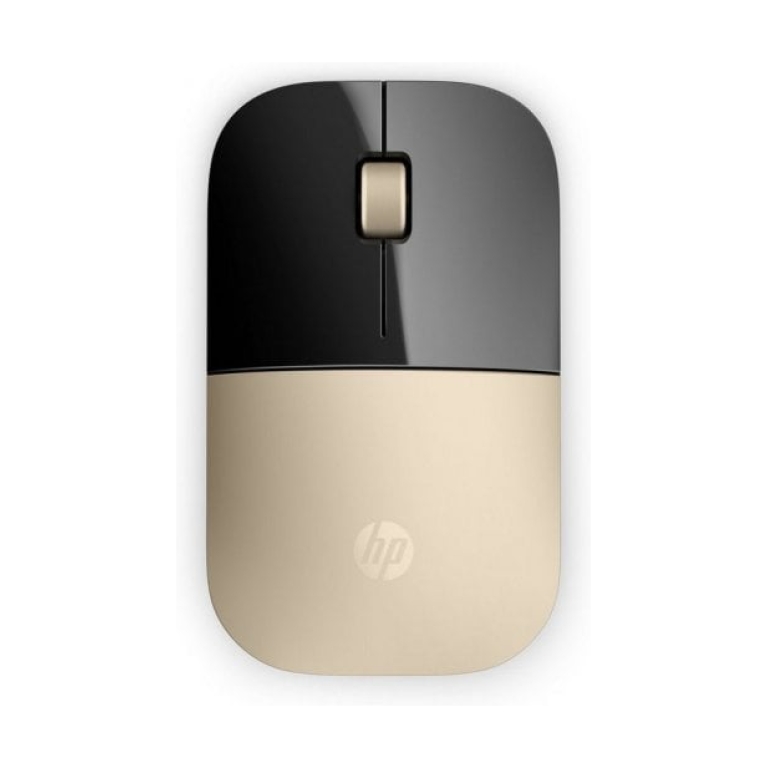 Mouse sem fio HP Z3700 1.200 DPI dourado