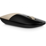 Mouse sem fio HP Z3700 1.200 DPI dourado