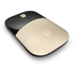 Mouse sem fio HP Z3700 1.200 DPI dourado