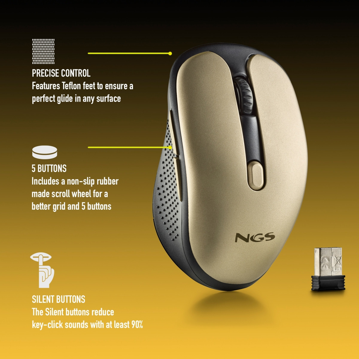 NGS Evo rust gold