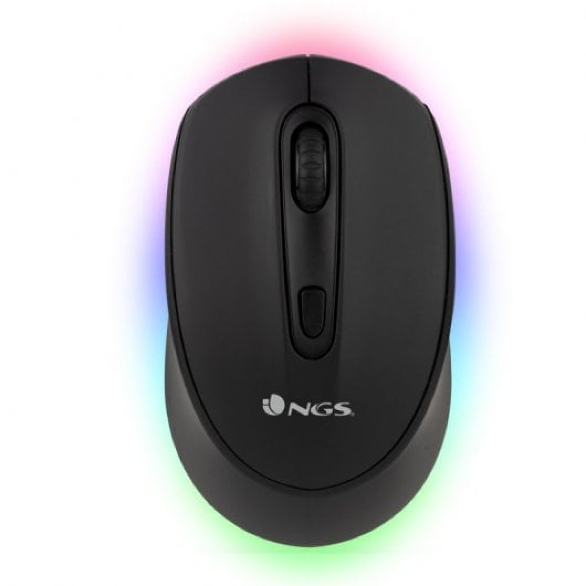 NGS Smog-RB Rato Wireless RGB Multi-Dispositivo Preto