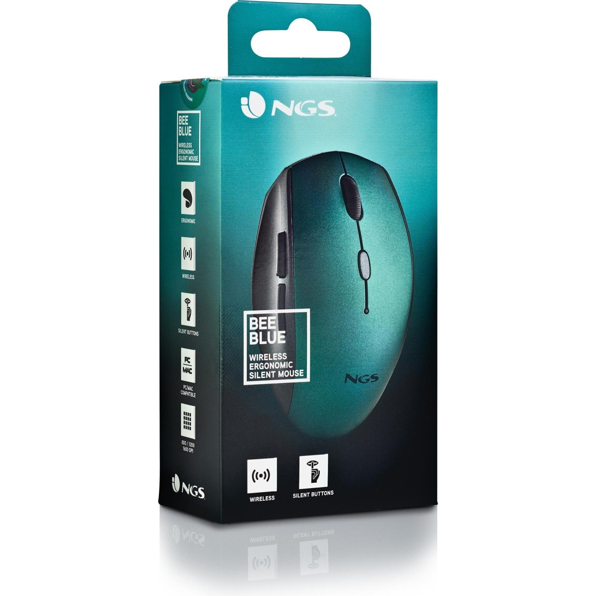 NGS Souris Sans Fil Bee (Bleu)