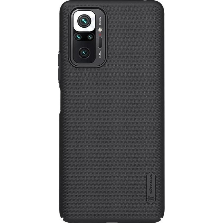 Nillkin Super Frosted Shield case for Xiaomi Redmi Note 10 Pro/10 Pro Max (black)