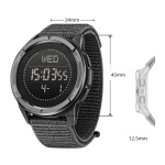 North Edge ALPS Preto - Relógio digital