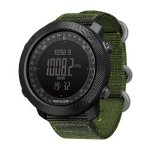 North Edge Apache com Bracelete de Nylon Verde- Relógio Digital