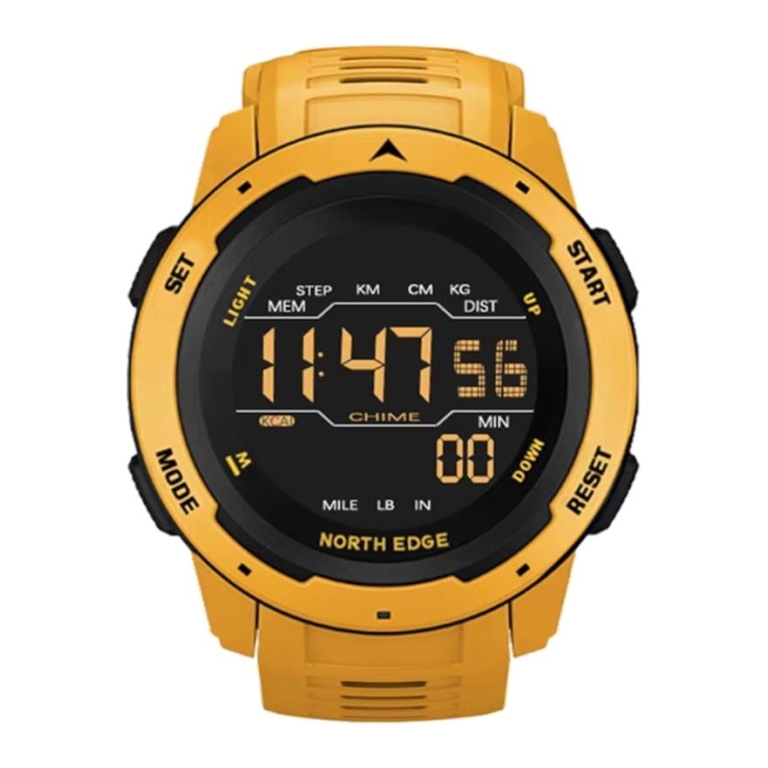 North Edge Mars Laranja - Relógio digital