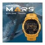 North Edge Mars Laranja - Relógio digital