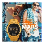 North Edge Mars Laranja - Relógio digital