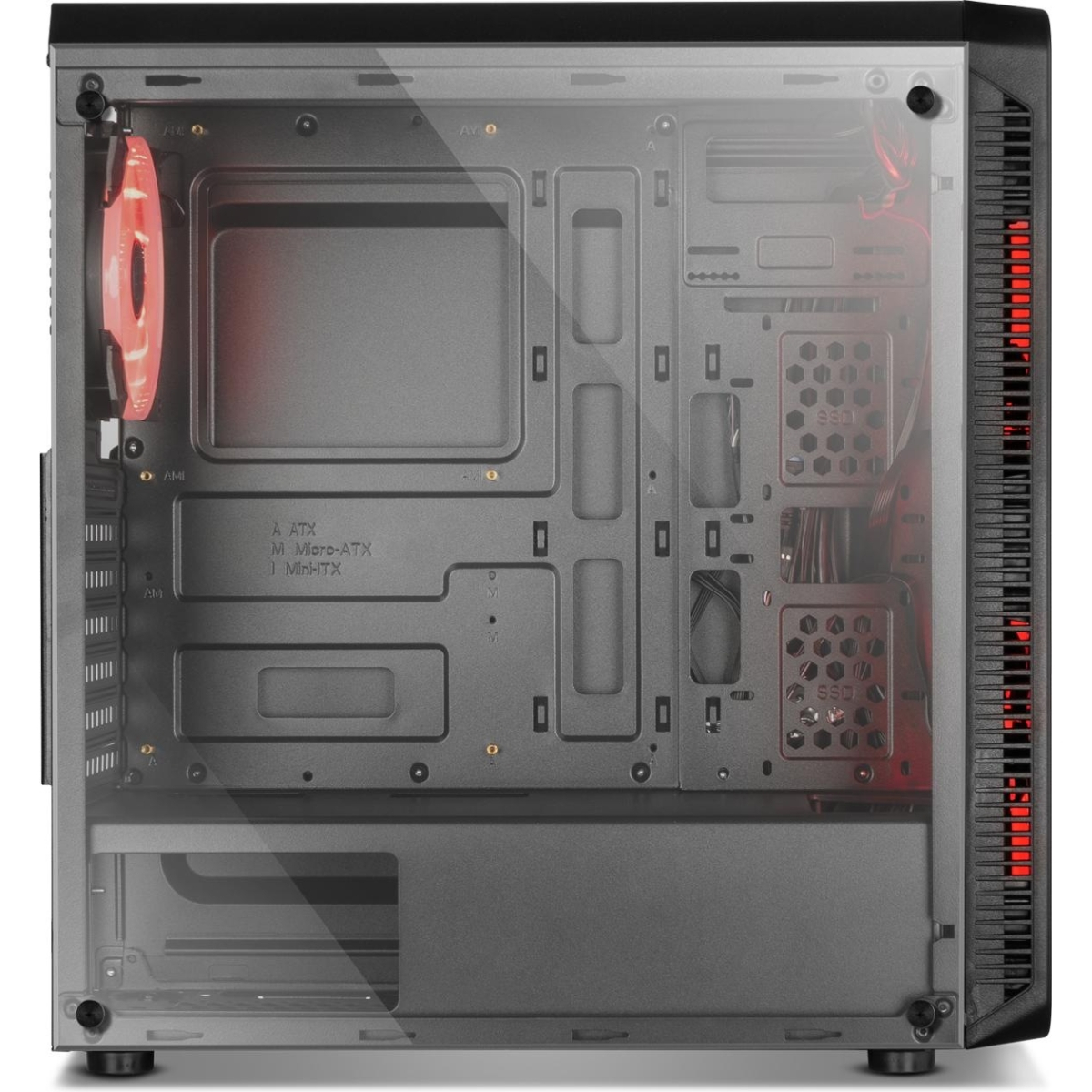 Nox ATX TOWER HUMMER TGM RAINBOW RGB - Tower