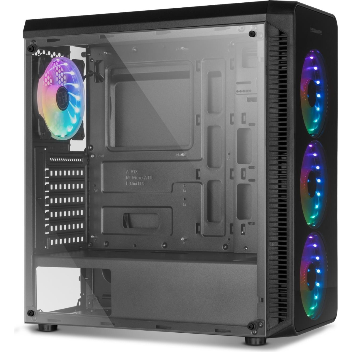 Nox ATX TOWER HUMMER TGM RAINBOW RGB - Tower