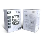 Nox H-212 Processor Cooler 12 cm Aluminium