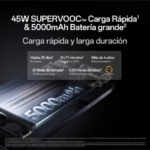 OPPO Reno12 F 4G 16GB(8GB 8GB)/256GB Gris Libre