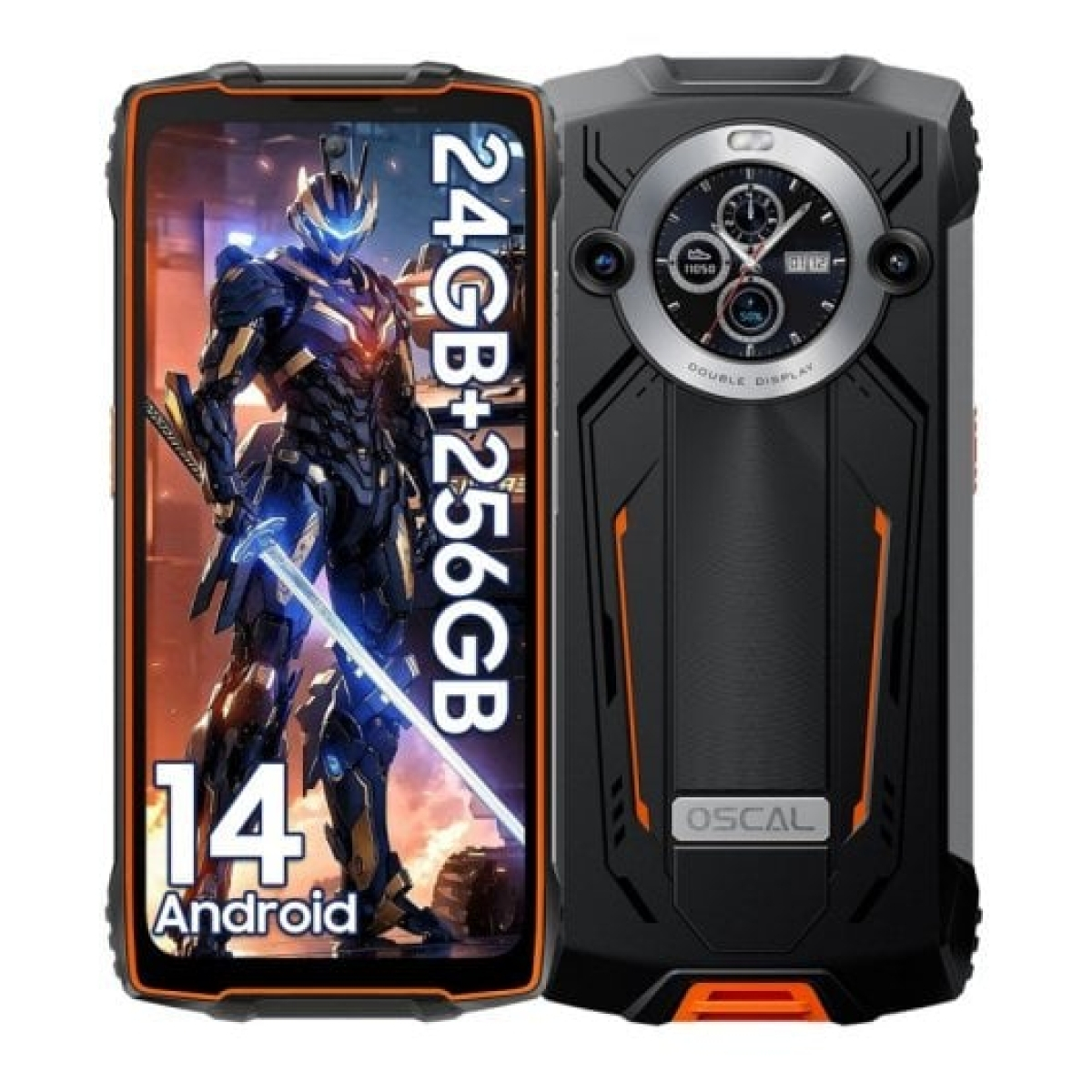 OSCAL Pilot 2 8/256GB Naranja Libre
