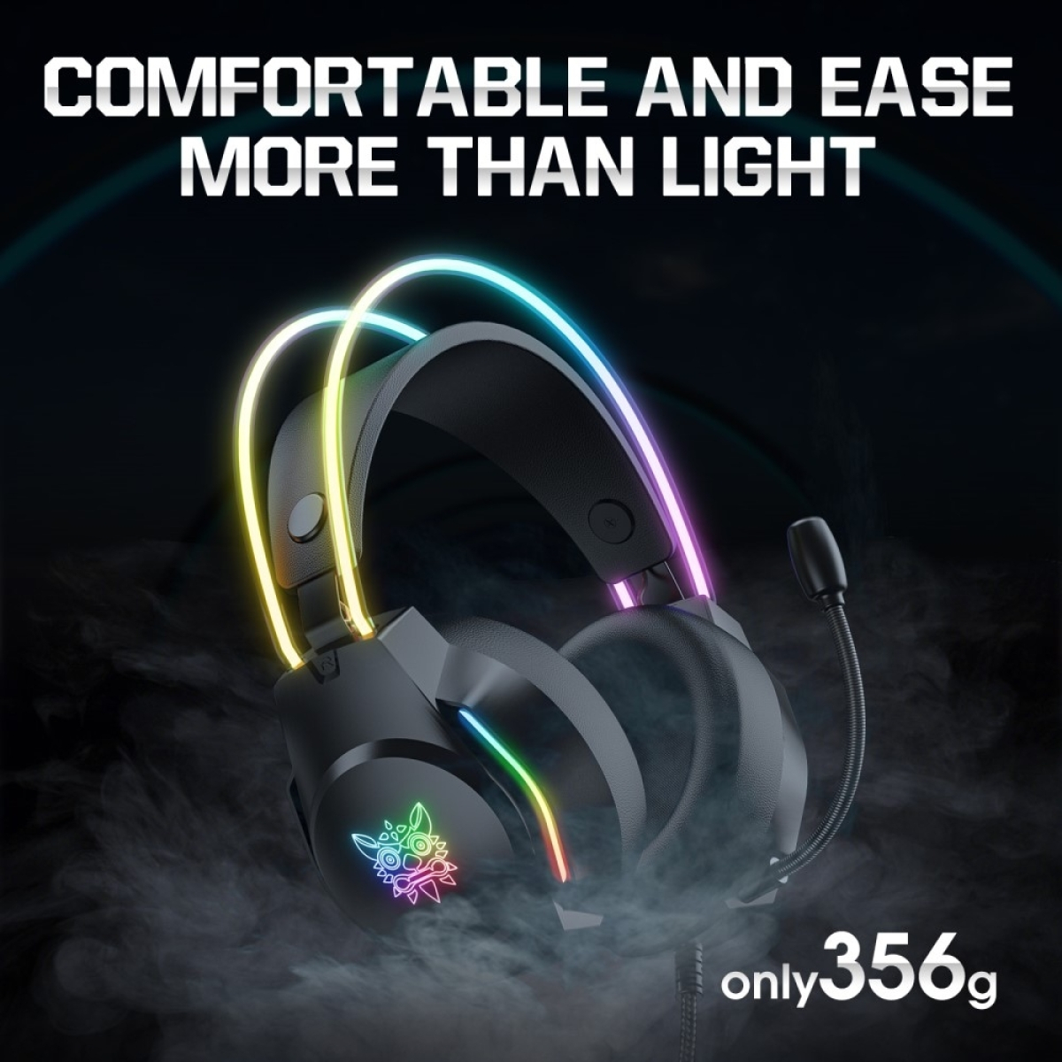 Onikuma X26 Gaming Headphones (Wired) Black