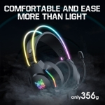 Onikuma X26 Gaming Headphones (Wired) Black