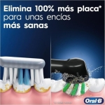 Oral-B Pro 3 3900 Duo Pack de 2 Escovas de Dentes Elétricas com Comando Recarregável Branca/Preta